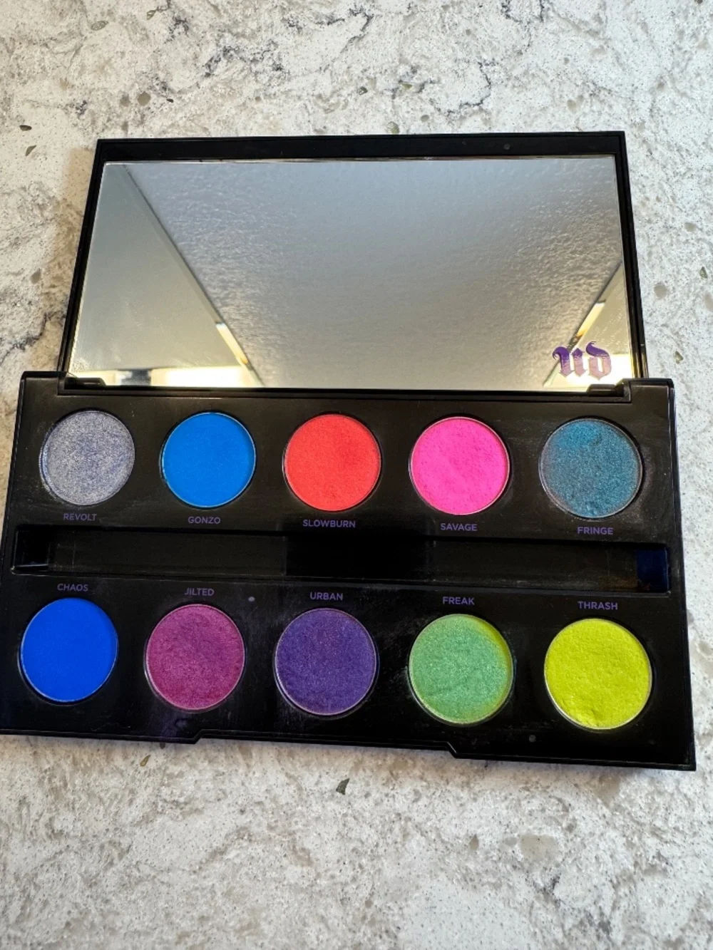 Rare  Urban Decay Electric Pressed Pigment Palette Discountinued Item
